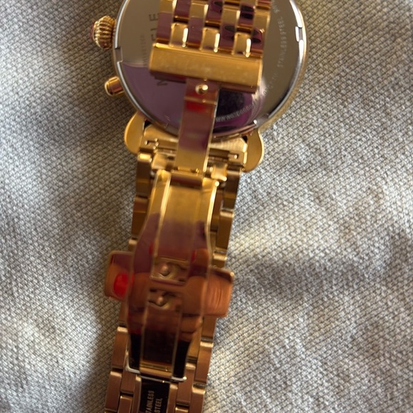 MICHELE CSX Diamond Embellished Bracelet Watch, 38mm - Picture 8 of 10